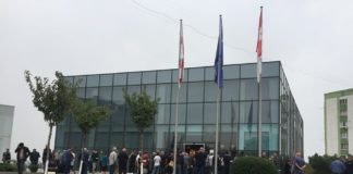 თბილისის შემდეგ, ქაოსია რუსთავის იუსტიციის სახლში