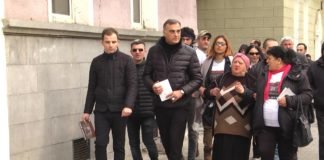 კირკიტაძის მხარდასაჭერად ნაციონალური მოძრაობის წევრები რუსთაველ აქტივისტებს შეხვდნენ