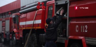 ლაგოდეხის მუნიციპალიტეტის სოფელ შრომაში ხანძარია