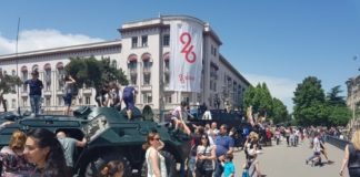 რუსთავში დამოუკიდებლობის დღისადმი მიძღვნილი ღონისძიებები მიმდინარეობს(+ფოტო)