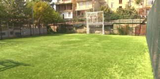 კოსტავას გამზირის N21-ის მიმდებარედ მინი სპორტული სტადიონი მოეწყო(+ფოტო)