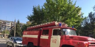 მე-20 მიკრორაიონში სახანძრო-სამაშველო ბრიგადა იყო მობილიზებული