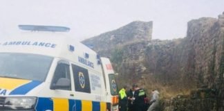 ბაგრატის ტაძრის მოაჯირიდან რუსი ტურისტი გადმოვარდა