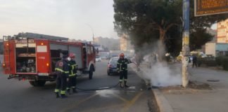 საყოფაცხოვრებო ნარჩენების ურნა დაიწვა