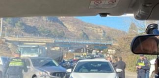 ფონიჭალაში ორი ავტოსაგზაო შემთხვევა მოხდა