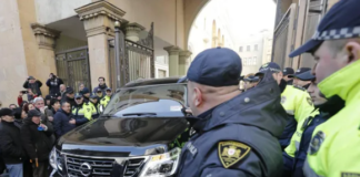 დაპირისპირება პარლამენტთან – აქციაზე გენერალურ პროკურორად შოთაძის კანდიდატურას აპროტესტებენ