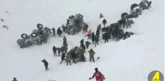 ზვავის ჩამოწოლის შედეგად 8 ადამიანი დაიღუპა