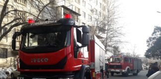 მე-16 მიკრორაიონში ორი სახანძრო-სამაშველო ბრიგადაა მობილიზებული