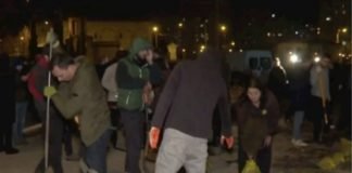 ანას ბაღის მიმდებარედ აქტივისტები „პარტიზანულ ბაღს” აწყობენ