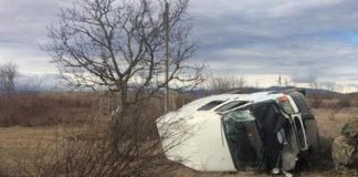 ავტოსაგზაო შემთხვევის შედეგად 2 ადამიანი დაშავდა