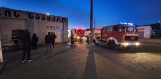 ხანძარი ხის საამქროში (+ფოტო)