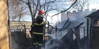 ძლიერი ხანძარია სოფელ ხაიშში-ცეცხლი საცხოვრებელ სახლებს უკიდია