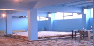 კრივის დარბაზს რეაბილიტაცია უტარდება