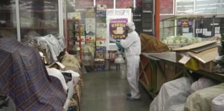 ე.წ. სტამბულის ბაზარს დეზინფექცია ჩაუტარდა