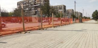 ლეონიძის სკვერის რეაბილიტაციის პროცესი დაიწყო