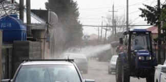 მარნეულსა და ბოლნისში სადეზინფექციო სამუშაოები მიმდინარეობს