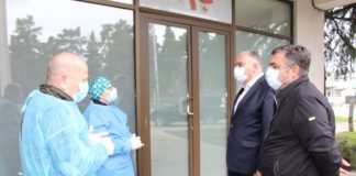 ბოლნისის ცენტრალურ კლინიკაში ცხელების ცენტრი გაიხსნა