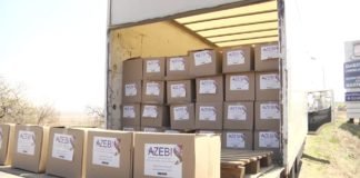 აზერბაიჯანმა ქართულ მხარეს მარნეულსა და ბოლნისში მცხოვრები ოჯახებისთვის სურსათი გადასცა