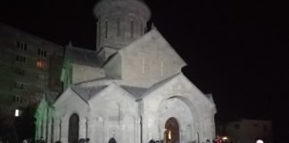 ვითარება რუსთავის ტაძრებში-Tv4-ის ფოტორეპორტაჟი