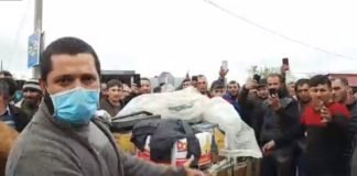 მარნეულში ხუთი სოფლის მოსახლეობა საპროტესტო აქციას მართავს