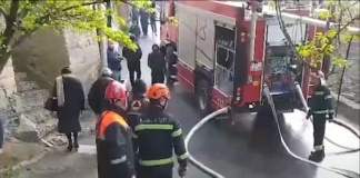 თბილისში, საცხოვრებელ სახლში გაჩენილი ხანძარი ლოკალიზებულია