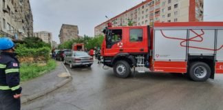 მესხიშვილის ქუჩაზე ორი სახანძრო-სამაშველო ეკიპაჟია მობილიზებული