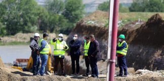 რუსთავში ღვარცოფსაწინააღმდეგო სანიაღვრე არხების მოწყობა მიმდინარეობს