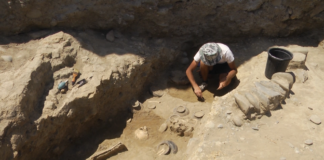 რუსთავის ციხეზე საექსპედიციო ჯგუფმა ძვ.წ XIII-XII საუკუნის ორმოსამარხი აღმოაჩინა