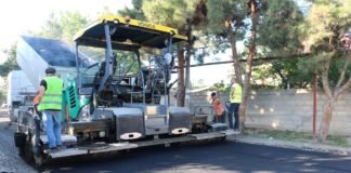 გარდაბანში შიდა ქუჩების სამშენებლო პროცესი მიმდინარეობს