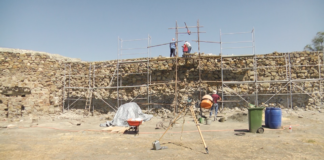 რუსთავის ციხის კონსერვაცია-რესტავრაციის პროცესს ქალაქის მერი ადგილზე გაეცნო