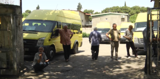 რუსთავი-თბილისის მიმართულებით მოძრავმა ე.წ ალდაგის მიკროავტობუსებმა მუშაობა შეაჩერა