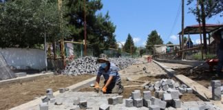 მიმდინარე პროექტები -ხელისუფლების წარმომადგენლები სამუშაოების შესრულების ხარისხს გაეცნენ