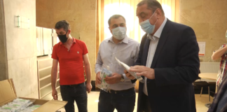 რუსთავის მუნიციპალიტეტს პირბადეები გადაეცა