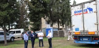 ბოლნისში, სოფელ ნახიდურში კარტოფილის სადისტრიბუციო პუნქტი გაიხსნა