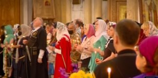 სამებაში მრევლის ნაწილმა პირბადეებზე უარი განაცხადა