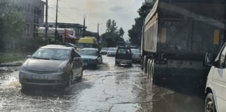 რუსთავი-თბილისის დამაკავშირებელ გზაზე საცობია