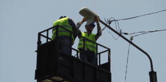 რუსთავში თანამედროვე LED განათებების ქსელის მოწყობის სამუშაოები დასრულების ეტაპზეა