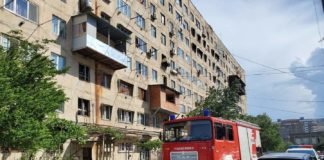 მე-15 მიკრორაიონის ერთ-ერთ საცხოვრებელ კორპუსში ხანძარი გაჩნდა