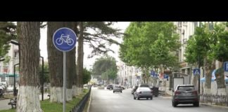 რუსთავში ველოსიპედით გადადგილების სტრატეგია – ველობილიკის პირველი ნიშნები კოსტავაზე გამოჩნდა (+ვიდეო)