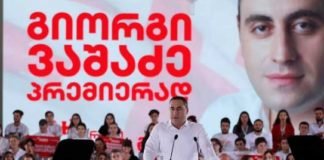 „მზად ვარ, შევიდე ბრძოლაში თქვენთან ერთად, როგორც პრემიერ-მინისტრობის კანდიდატი”-გიორგი ვაშაძე