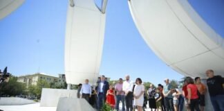 “ევროპული საქართველოს” წევრებმა აგვისტოს ომში დაღუპული რუსთაველი გმირების ხსოვნას პატივი მიაგეს