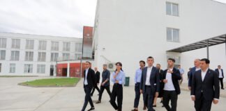 მმართველი გუნდის ლიდერები ფეხბურთის ფედერაციის რუსთავის საფეხბურთო აკადემიაში იმყოფებოდნენ