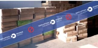 სადახლოზე 1 170 000 ღერი არადეკლარირებული სიგარეტი აღმოაჩინეს