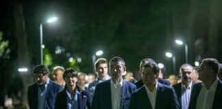 “ქართული ოცნების” ლიდერებმა განახლებული კოსტავას გამზირი დაათვალიერეს