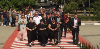 რუსეთ-საქართველოს ომში დაღუპული რუსთაველი გმირების ხსოვნას პატივი მიაგეს