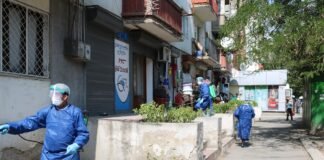 ქვემო ქართლში სადეზინფექციო სამუშაოები მიმდინარეობს