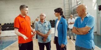 ნინო ლაცაბიძე რუსთავის ე.წ ქიმიკოსთა სპორტულ კომპლექსს ესტუმრა