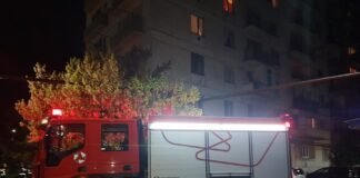 21-ე მიკრორაიონში სახანძრო-სამაშველო ეკიპაჟია მობილიზებული