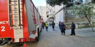 საცხოვრებელ ბინაში ხანძარი, სავარაუდოდ, ქალმა გააჩინა