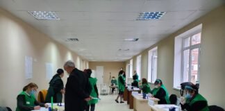 15:00 საათის აქტივობა მე-12 მაჟორიტარულ ოლქში